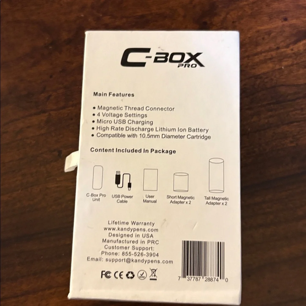 Red C-Box by Kandy Pens - Picture 2 of 6